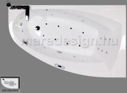 Wellis Matana E-Max 160 Flipper csapteleppel JOBBOS WK00157-1