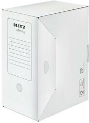 Leitz Archiváló doboz, A4, 150 mm, újrahasznosított karton, Leitz Infinity, fehér (60920000)