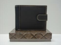 American Pride Férfi pénztárca: sötétbarna-fekete bőr (1149961)