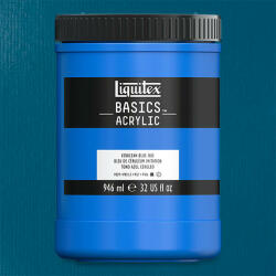 Liquitex Basics akrilfesték, 946 ml - 470, cerulean blue hue