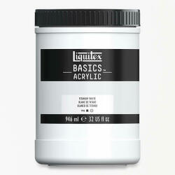 Liquitex Basics akrilfesték, 946 ml - 432, titanium white