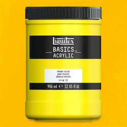 Liquitex Basics akrilfesték, 946 ml - 410, primary yellow