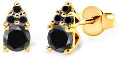 SAVICKI Cercei Fairytale: aur, diamante negre - savicki - 4 689,00 RON