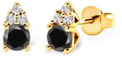 SAVICKI Cercei Fairytale: aur, diamante negre - savicki - 4 239,00 RON