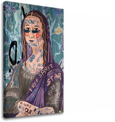  Tablouri canvas MONA LISA ABSTRACT 001 (tablouri moderne pe) (XOBYRCH046E1)