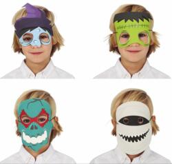Fiestas Guirca Mască pentru copii Halloween Friends - diferite tipuri