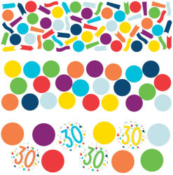 Amscan Confetti colorat pentru ziua de naștere - 30