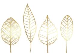 PPD Pure Gold Leaves papírszalvéta 33x33cm, 20db-os