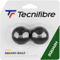 Tecnifibre dupla sárga pontos squash labda (2 db) (54BASQDOUB)