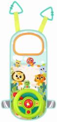 HOLA Бебешка музикална играчка за кола Hola Toys - Воланче (H993)
