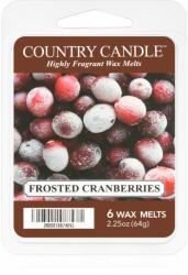 Country Candle Frosted Cranberries ceară pentru aromatizator 64 g