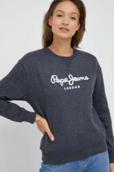 Pepe Jeans bluza femei, culoarea gri, cu imprimeu 9BYY-BLD0IU_90X