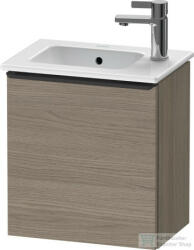 Duravit D-NEO 410x274 mm-es 1 ajtós, jobbos, függesztett szekrény 072343 mosdóhoz, Oak Terra DE4259R3535 (DE4259R3535)