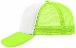 Myrtle Beach (Daiber) 5 paneles sapka MB070 - Fehér / neonsárga | unisex (MB070-90548)