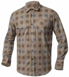 ARDON Cămașă din flanel pentru bărbați URBAN - Maro | 3XL (H20094/3XL)