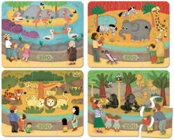 Vilac Puzzle din lemn Zoo