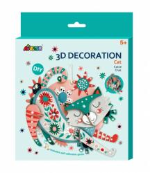 AVENIR 3D puzzle de decorare, Kitty Avenir (AvenirPZ215070)