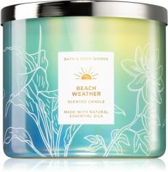 Bath & Body Works Beach Weather lumânare parfumată 411 g
