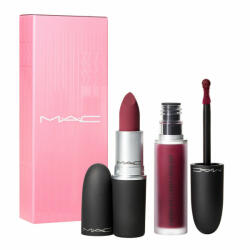 MAC - Set Powder Kiss Lip Kits, Ruj mat, 3 g + Ruj lichid mat, 5 ml 3 g + 5 ml Like Mother