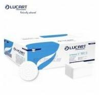 Lucart Kéztörlõ 2 rétegű V hajtogatású 180 lap/csomag 18 cs/karton Strong Lucart_863061J fehér (863061J)