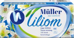 Müller Papírzsebkendõ 3 rétegű 100 db/csomag Liliom illatmentes - tonerpiac