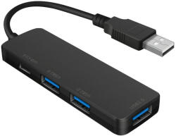 Rocketek 4 in 1 3xUSB 2.0 & Type-A HUB dokkoló - USB HUB Állomás (RT-R808A)