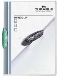 DURABLE Swingclip A4 30lapos sötét zöld clip-mappa (DURABLE_226032) (DURABLE_226032)