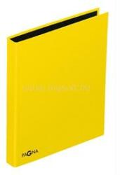 PAGNA A4 nyomtatott karton 25mm 4 gyűrű sárga gyűrűs mappa (P2060504) (P2060504)
