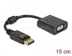 Delock 61006 DisplayPort 1.2 apa - VGA anya passzív adapter (fekete) (DL61006) (DL61006)