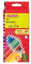 Herlitz Trio lakkozott 24db-os vegyes színű színes ceruza (HERLITZ_10412039) (HERLITZ_10412039)