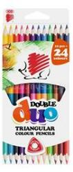 ICO ICO kétvégű háromszög alakú 12/24 színű színes ceruza (SÜNI_7140152000) (SÜNI_7140152000)