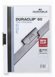 DURABLE Duraclip A4 60lapos fehér clip-mappa (DURABLE_220902) (DURABLE_220902)