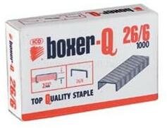 BOXER Tűzőkapocs 26/6 dobozos Boxer -Q (BOXER_7330060000) (BOXER_7330060000)
