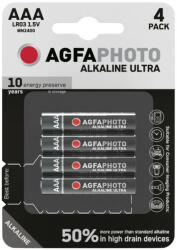 AgfaPhoto AAA elem alkáli mikro 4db/bliszter (AgfaPhoto) (APUAAA)