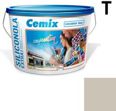 Cemix SiliconOLA Extra szilikon vékonyvakolat, kapart 1, 5 mm 4975 brown 25 kg