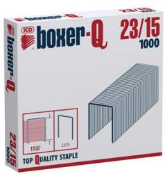 BOXER Tűzőkapocs, 23/15, BOXER (1000db/doboz) (BOX2315)