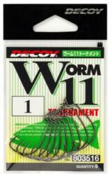 Decoy Offset Worm 11 Tournament 4 horog 9 db/csg (803547)