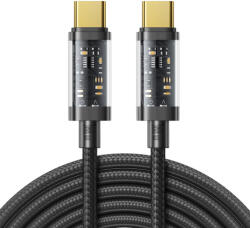JOYROOM Fast Charging kábel USB-C / USB-C 100W 2m, fekete (S-CC100A20)