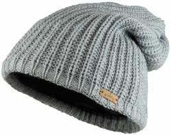 Bontis Női fleece béléses téli sapka - Világosszürke melírozott | unisex (L479-8)