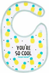 Canpol Babies So Cool tépőzáras pamut előke - Ananászok