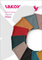 Takoy Mostrar - French terry Milano unicolor