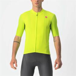 Castelli - tricou pentru ciclism cu maneca scurta Endurance Elite Jersey - galben fluo negru (CAS-4522022-383)