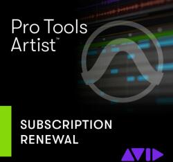 Avid Pro Tools Artist Annual Paid Annually Subscript Renewal
