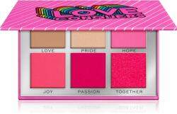 Revolution Beauty Power Shadow Palette paletă cu farduri de ochi culoare Love Conquers 6, 6 g