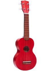 Mahalo -MK1-TRD Szoprán ukulele, Transparent Red