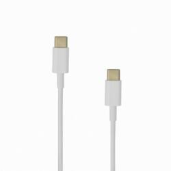 SBOX Кабел SBOX TYPEC-1.5, от USB Type C(м) към USB Type C(м), 1.5m, бял (TYPEC-1.5)