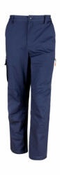 Result Uniszex nadrág munkaruha Result Work-Guard Stretch Trousers Reg XL (38/32"), Sötétkék (navy)