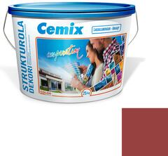 Cemix StrukturOLA Dekor diszperziós vékonyvakolat, kapart 1, 5 mm 6349 intense 25 kg
