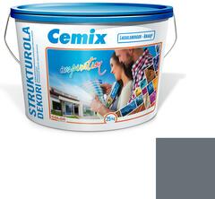 Cemix StrukturOLA Dekor diszperziós vékonyvakolat, kapart 1, 5 mm 4769 blue 25 kg