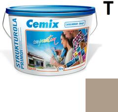 Cemix StrukturOLA Primo diszperziós vékonyvakolat, kapart 1, 5 mm 4985 brown 25 kg